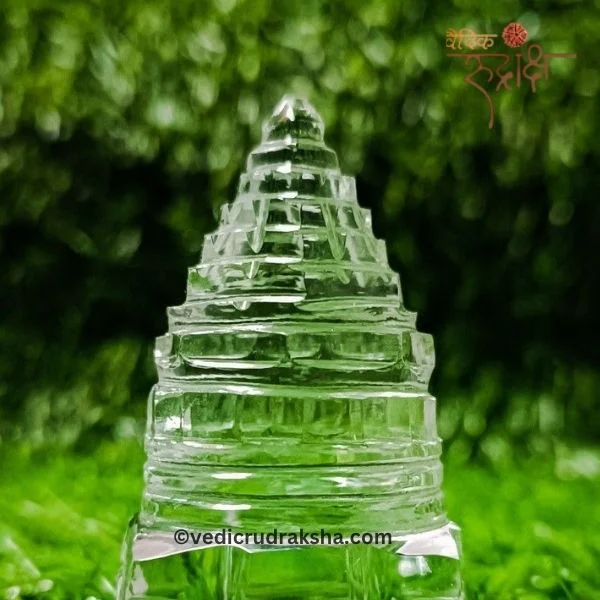 281.webp Maha Meru Shree Yantra Real Sphatik | Meru Shree Yantra - Image 2