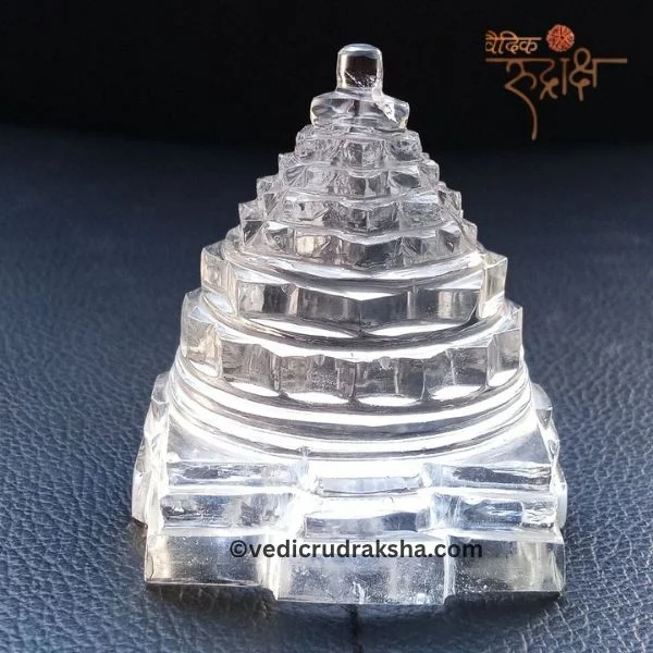 283.webp Maha Meru Shree Yantra Real Sphatik | Meru Shree Yantra - Image 4
