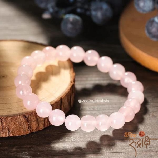98-min.jpg Rose Quartz Love Attraction Bracelet – Heart Chakra Balancer for Male & Male - Image 3