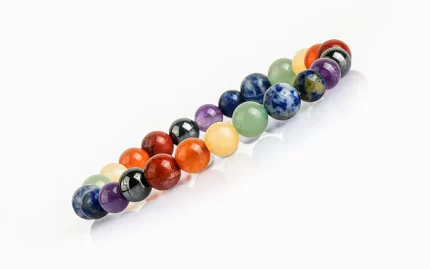 Holistic 7 Chakra Energy Bracelet | Natural Healing Stones | Balance, Positivity & Spiritual Protection