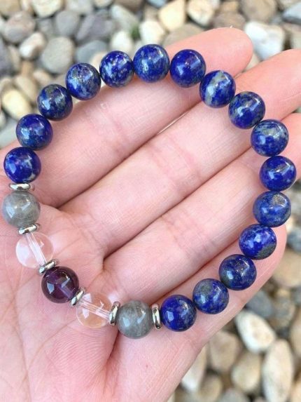Premium Lapis Lazuli Bracelets Pack | Healing & Style Together | Natural Stone JewelryGuidance Set