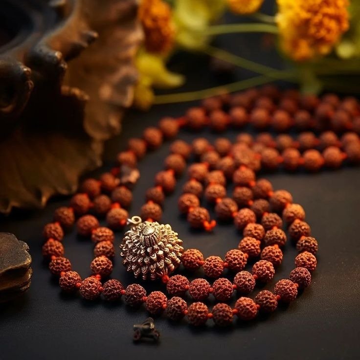 WhatsApp-Image-2025-04-07-at-5.15.36-PM.jpeg Natural Brown Rudraksha Mala 10mm – 108+1 Beads | Lab Certified Japa Mala for Meditation & Spiritual Healing - Image 2