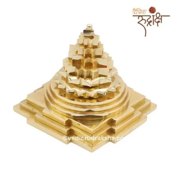 rov9metvo1q93bmeqofk.webp Brass Meru Shree Yantra (3*3 inch) – Energized Yantra for Wealth, Success & Divine Harmony - Image 2